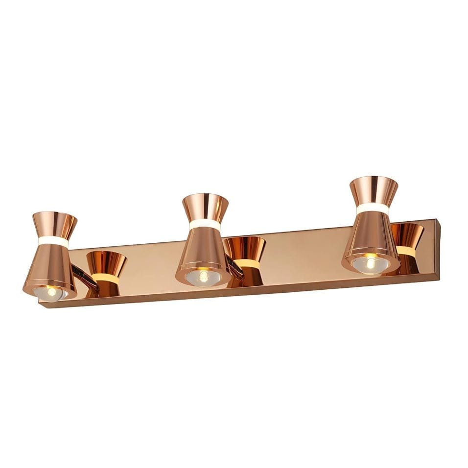 Premium Rose Gold Bathroom Wall Light