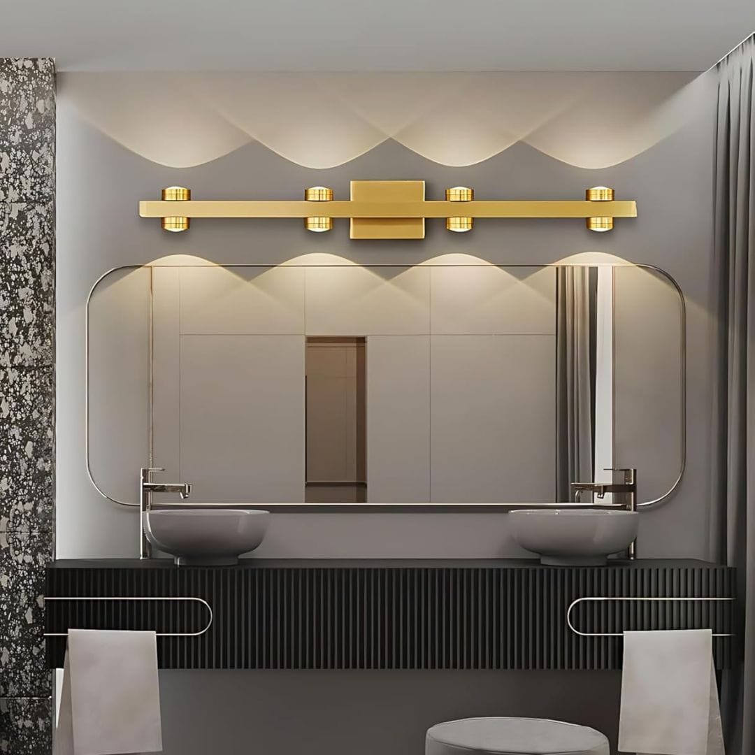 HOVLO Modern 4-Light LED Vanity Mirror Light