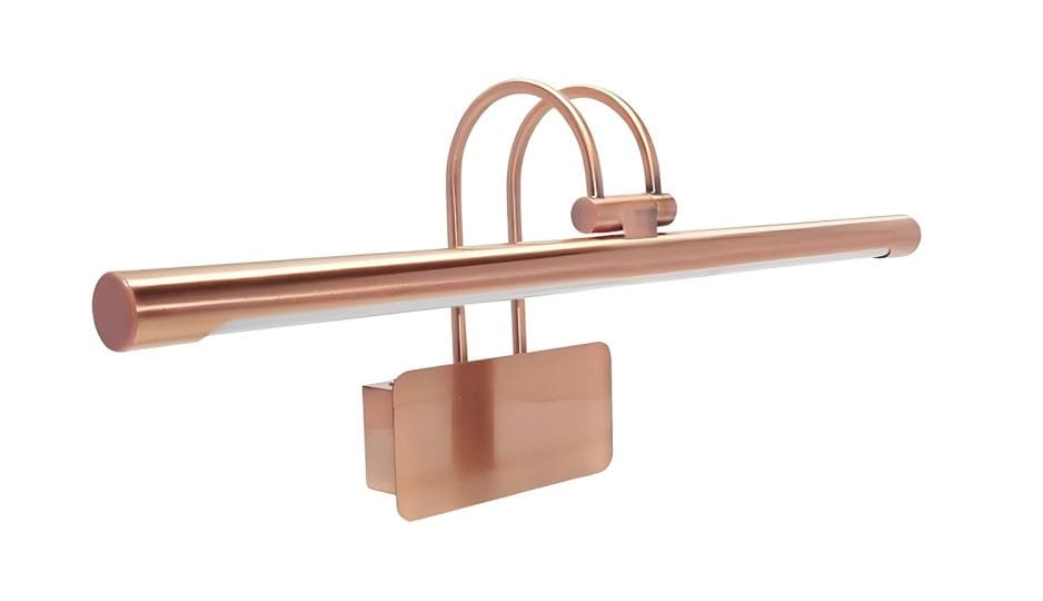 Golden Finish HOVLO Premium Rose Gold LED Picture Light for Paintings & Mirrors