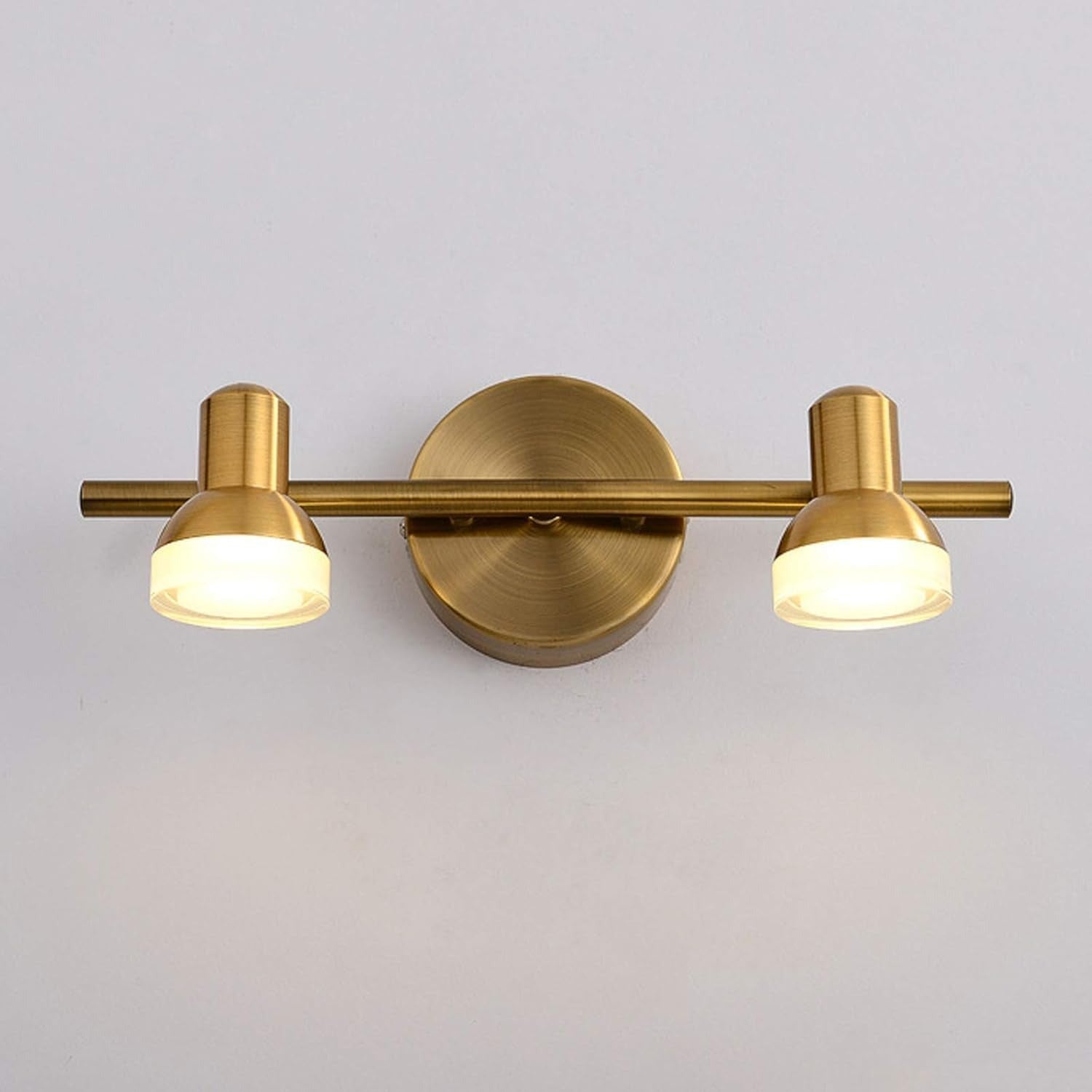 HOVLO Brushed Gold Wall Light